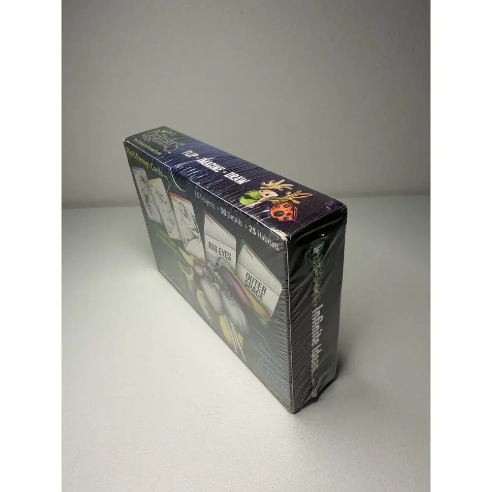 Createures Drawing Deck 150 Art Generating Prompt Cards Mythical Creatures NEW